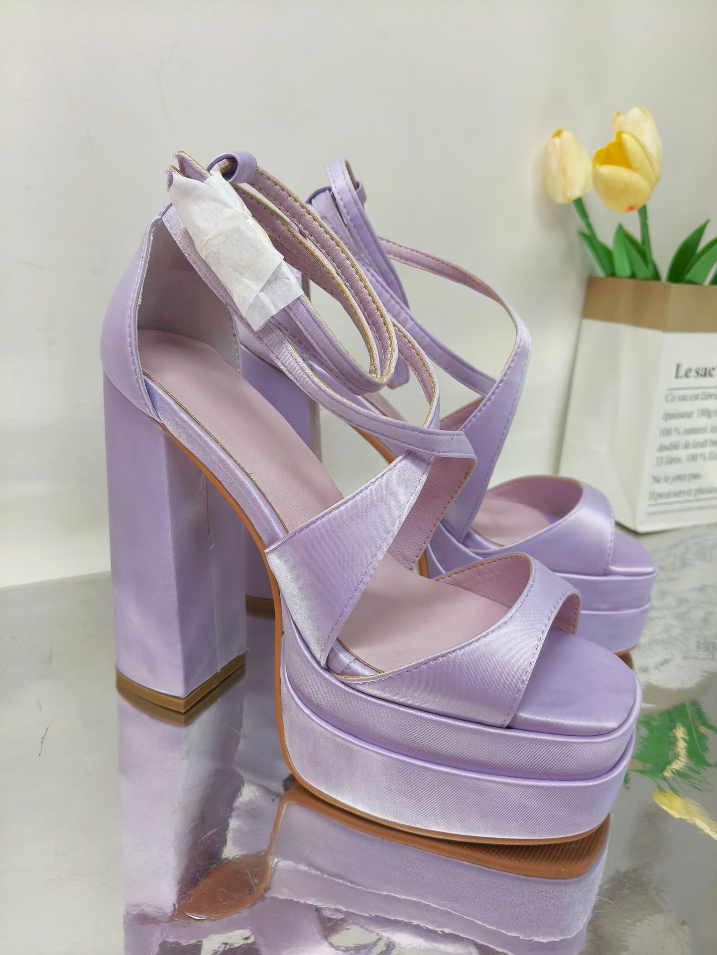 Ankle Strap Platform Sandals