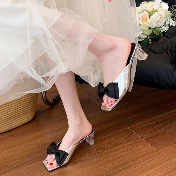 Butterfly Bow One-Piece Slippers