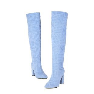 Pointed Toe Thermal Towel Boots