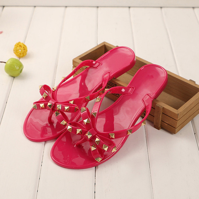 Rivet Slide Slippers