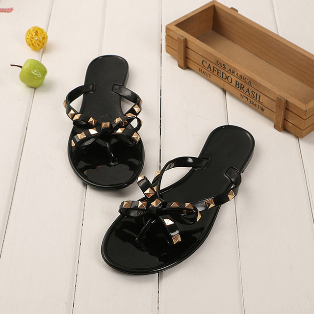 Rivet Slide Slippers