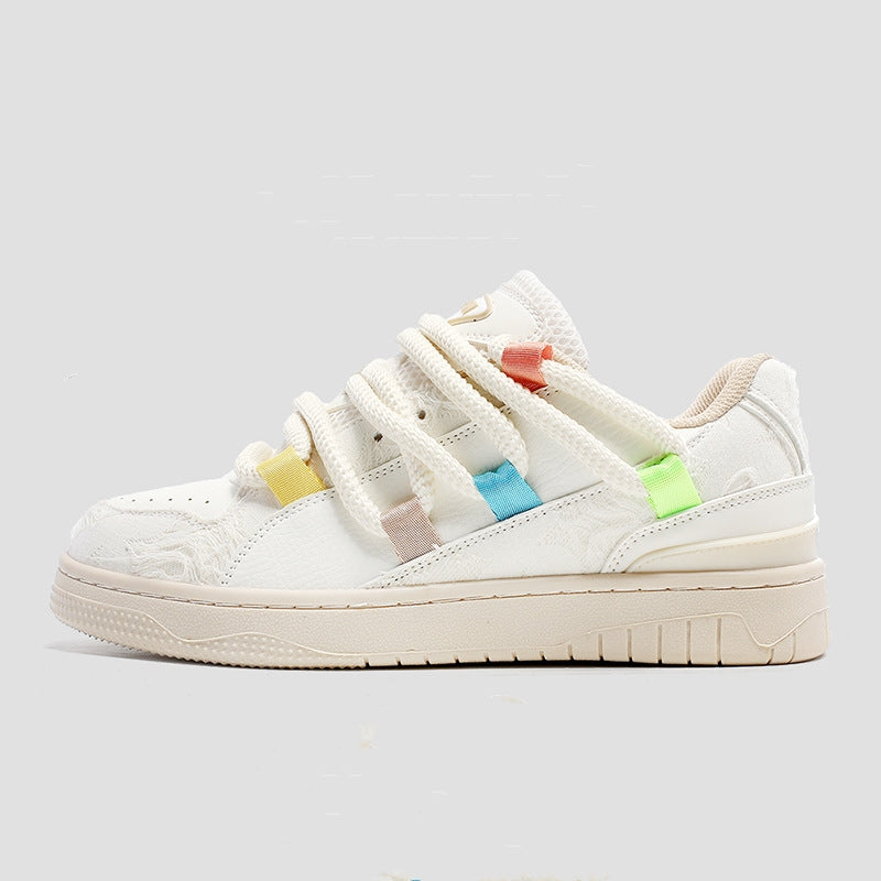 Big Lace Up Tie Sneakers