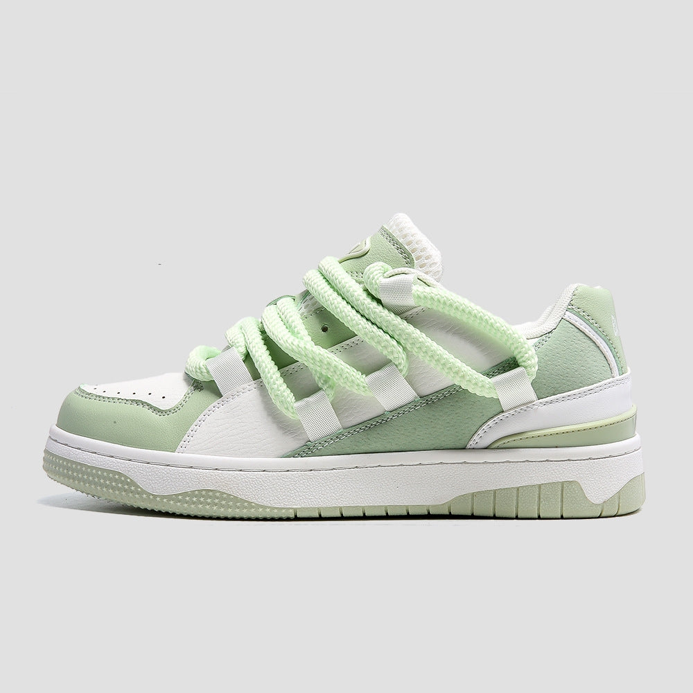 Big Lace Up Tie Sneakers