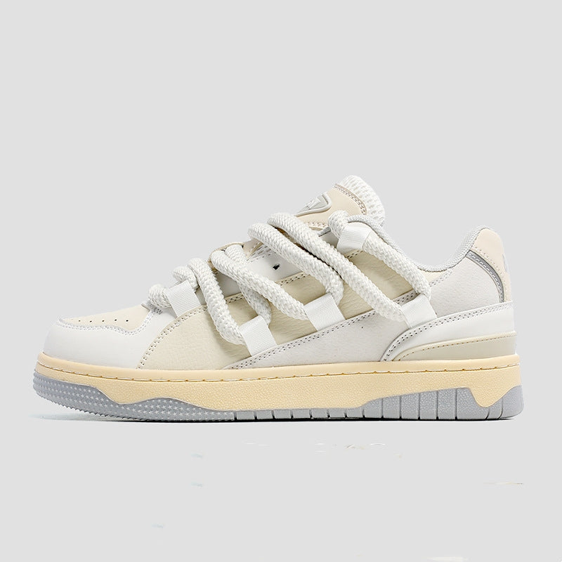 Big Lace Up Tie Sneakers
