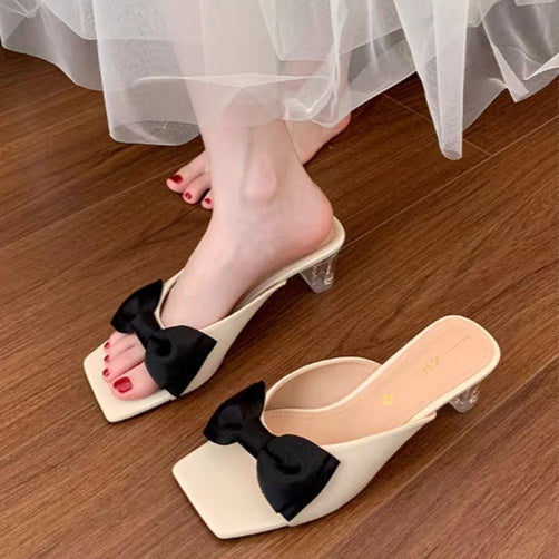 Butterfly Bow One-Piece Slippers