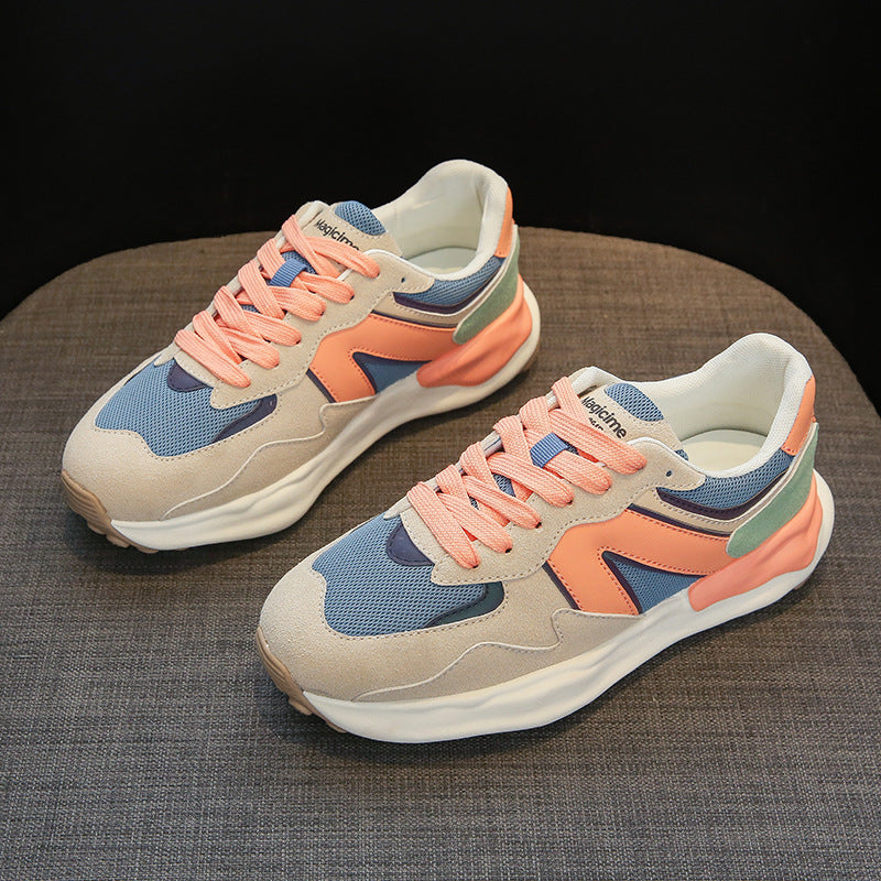 Aero Lace-Up Flatform Sneakers