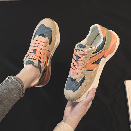 Aero Lace-Up Flatform Sneakers