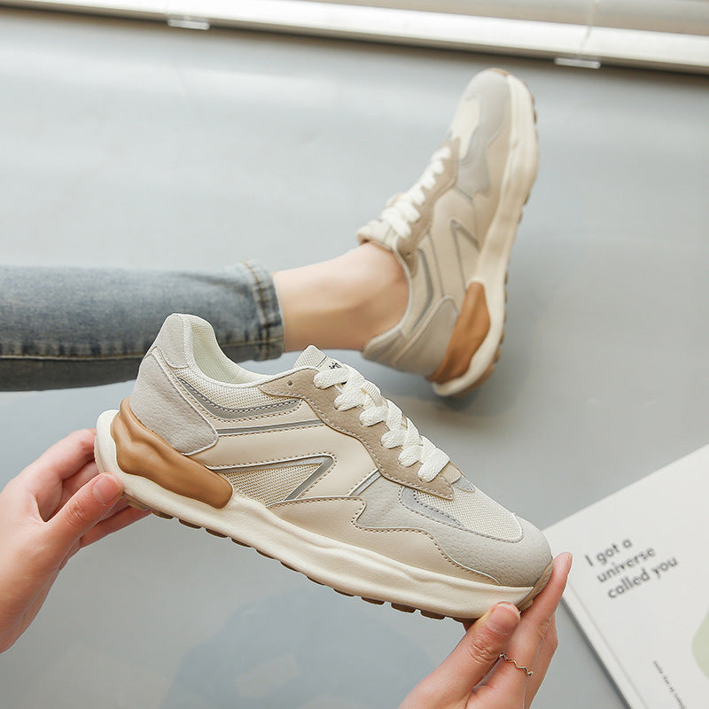 Aero Lace-Up Flatform Sneakers