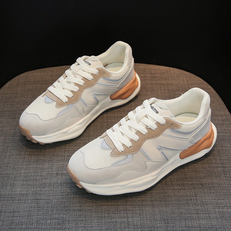 Aero Lace-Up Flatform Sneakers
