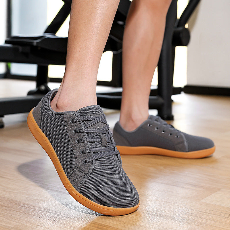 Breathable Casual Lace-Up Sneakers