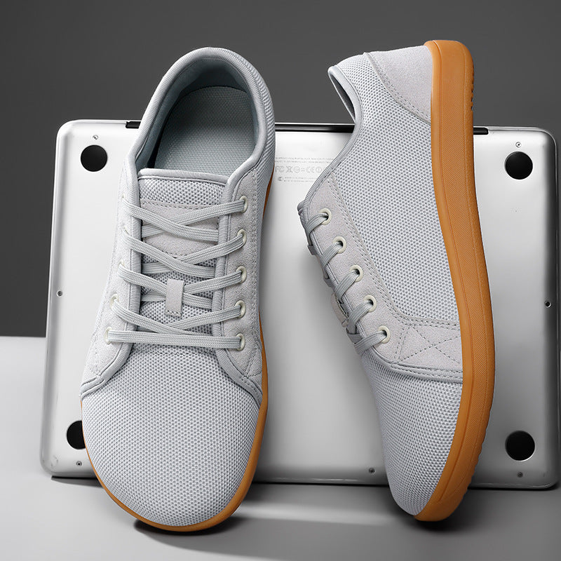 Breathable Casual Lace-Up Sneakers