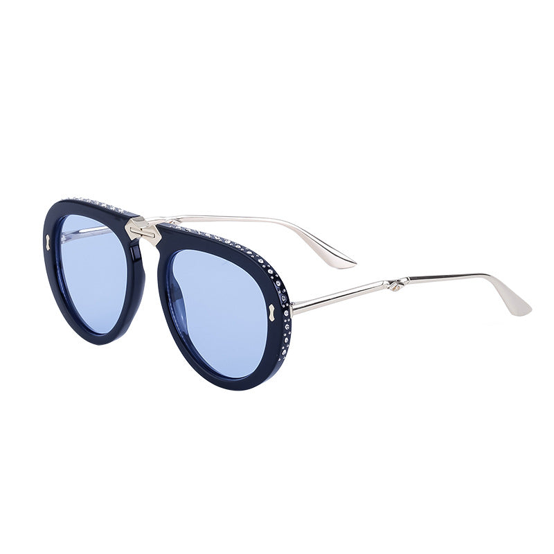 Diamond Attitude | Rhinestone Cat Eye Sunglasses