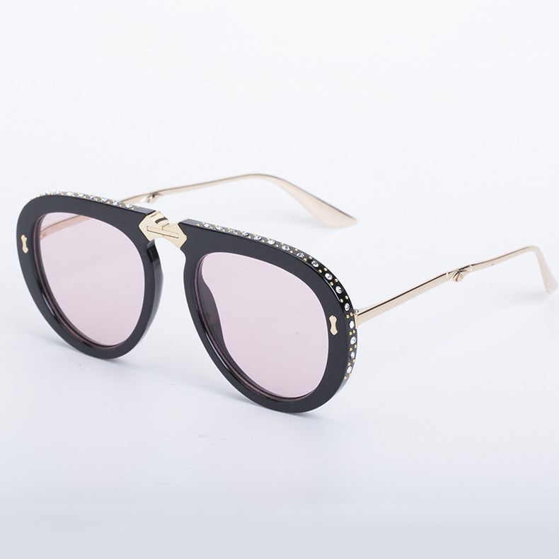 Diamond Attitude | Rhinestone Cat Eye Sunglasses