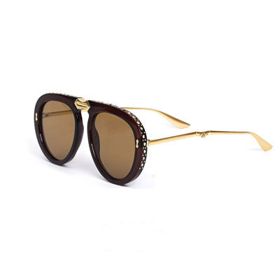 Diamond Attitude | Rhinestone Cat Eye Sunglasses
