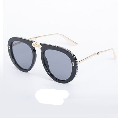 Diamond Attitude | Rhinestone Cat Eye Sunglasses