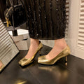 Golden Hour | Metallic Vintage Pumps