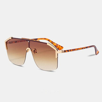No Shade | Oversized Shield Sunglasses