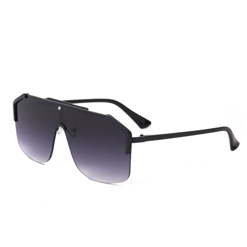 No Shade | Oversized Shield Sunglasses