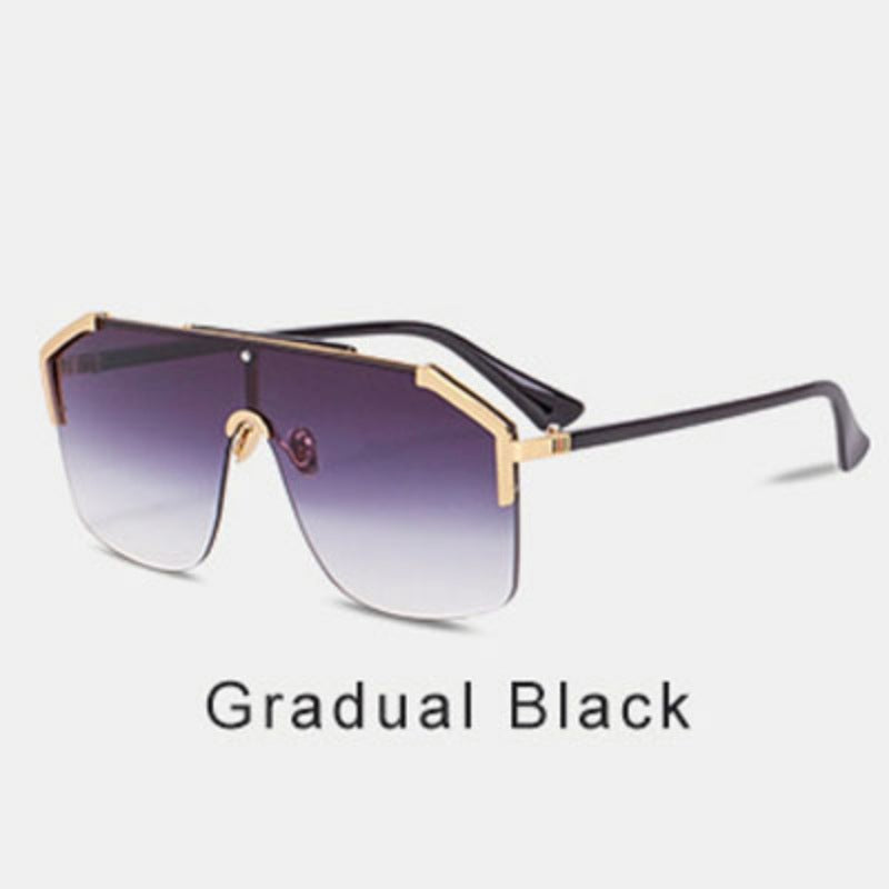 No Shade | Oversized Shield Sunglasses