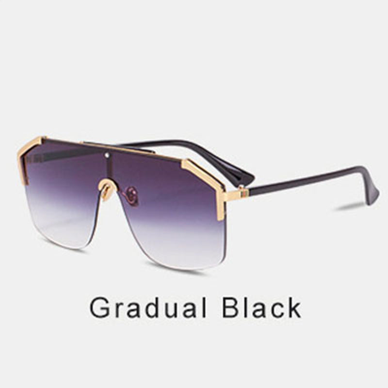 No Shade | Oversized Shield Sunglasses