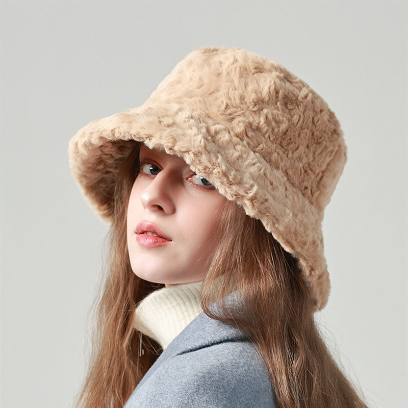 Soft Status | Faux Fur Bucket Hat