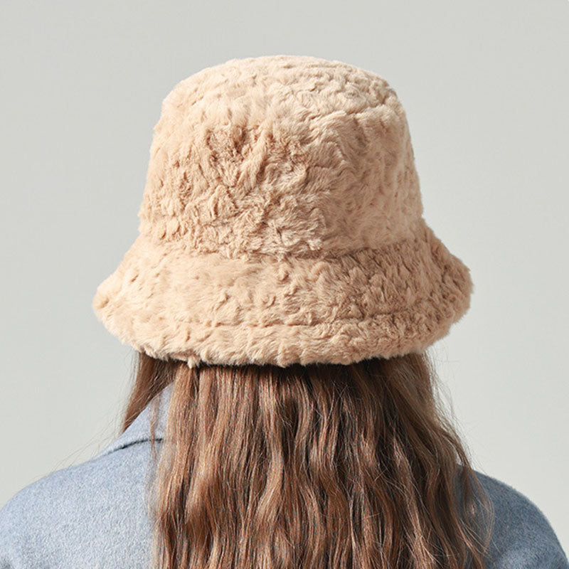 Soft Status | Faux Fur Bucket Hat