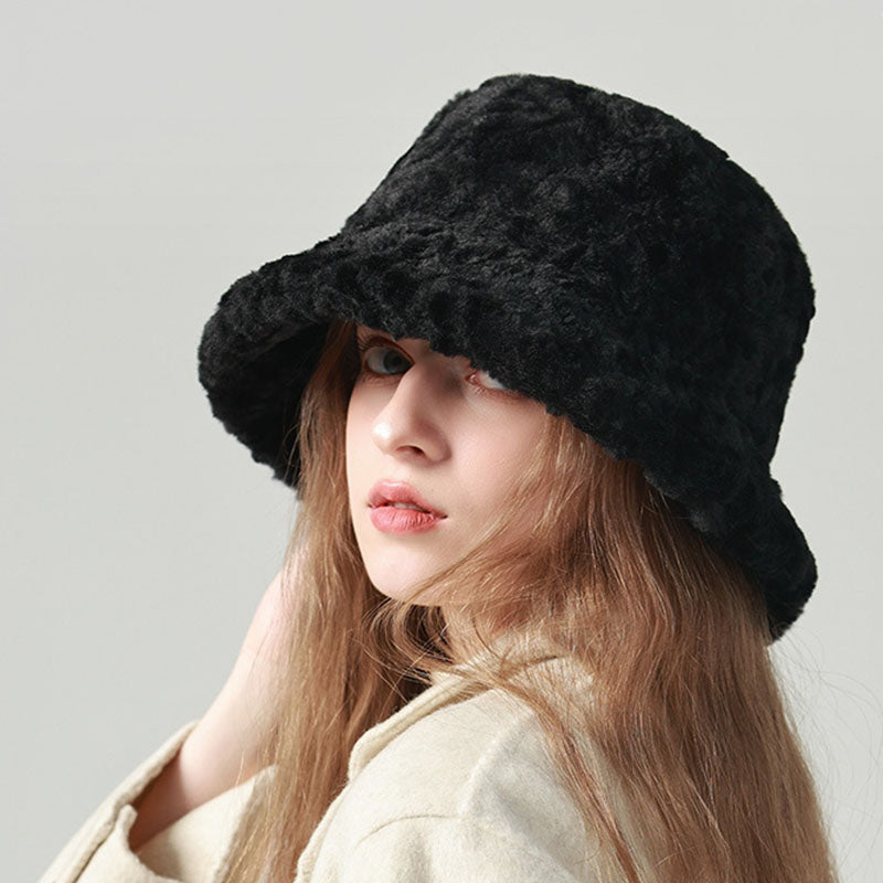 Soft Status | Faux Fur Bucket Hat