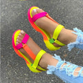 Velcro Strap Flat Sandals