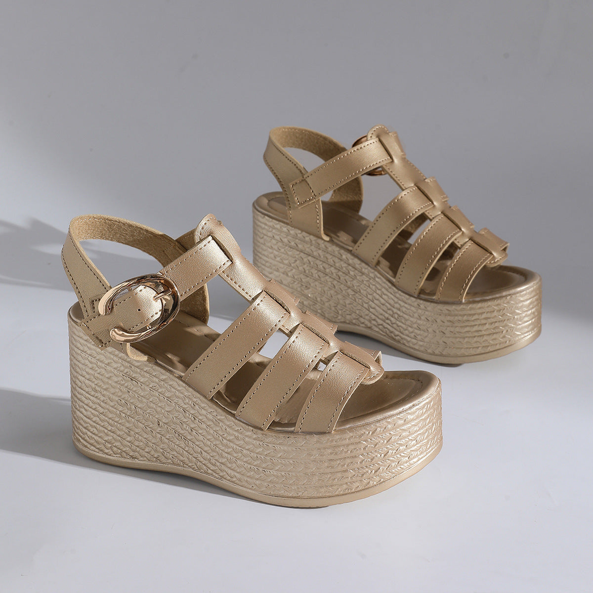 Wedge Thick-Soled Platform Sandals