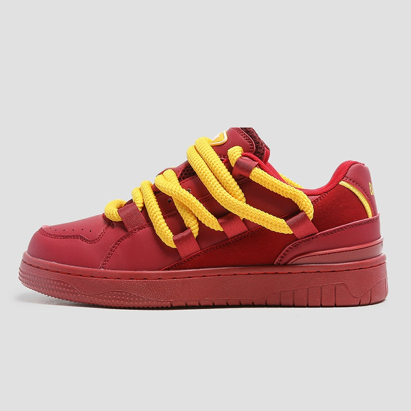 Big Lace Up Tie Sneakers