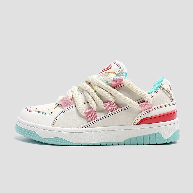Big Lace Up Tie Sneakers